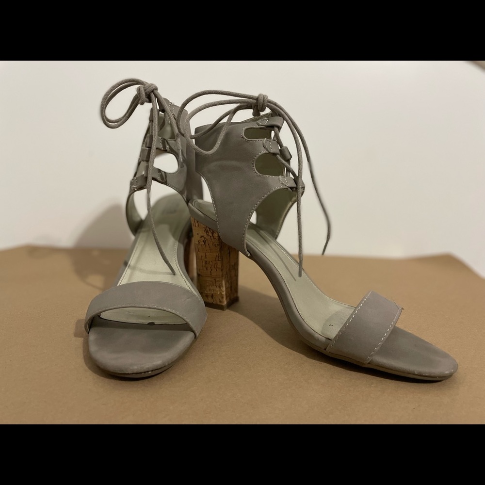 A.N.A Shoes | Grey heels